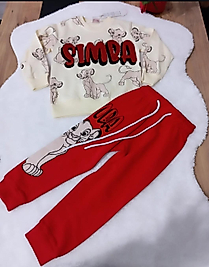 Simba baskılı takım