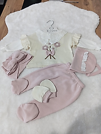 Yaka detaylı 5 lı set